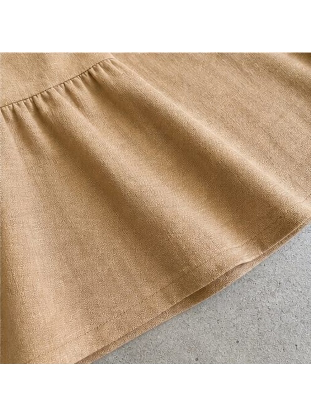 Camel Button Blouse - Picture 6 of 6
